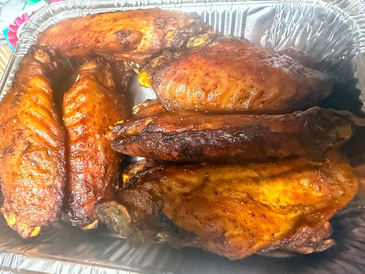 Grilled Turkey Wings